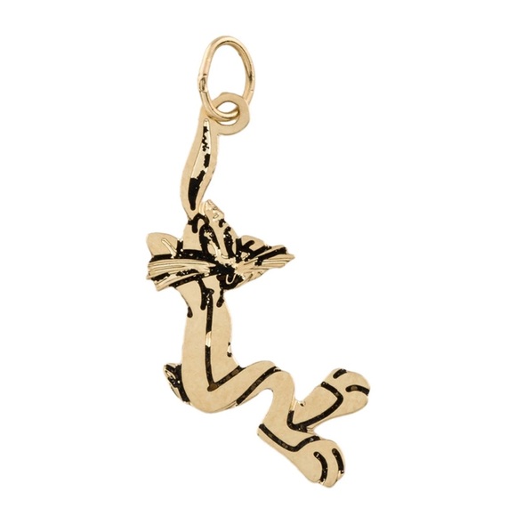 Vintage Jewelry - Vintage Michael Anthony 14K Gold Bugs Bunny Pendant Charm